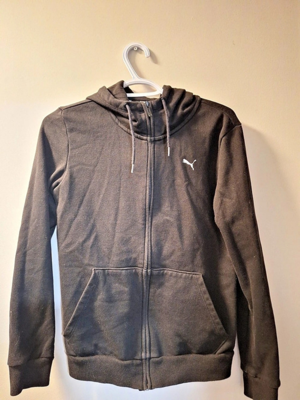 Puma Essentials Full-Zip Hoodie Black